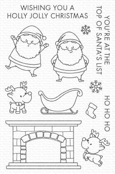 My Favorite Things Stempelset "Holly Jolly Santa" Clear Stamp