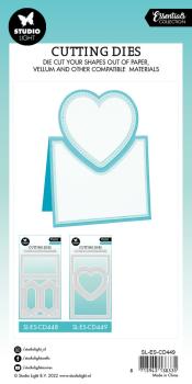 Studio Light - Dies -  Heart Card Shape  - Stanze