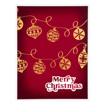 Spellbinders Hotfoil Plate - Ornament String 