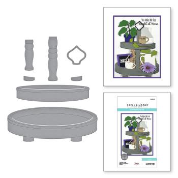 Spellbinders Dies " Tiered Tray " Stanzschablonen