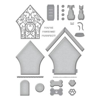 Spellbinders 3D Die "3D Vignette Pet House"