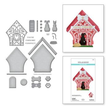 Spellbinders 3D Die "3D Vignette Pet House"