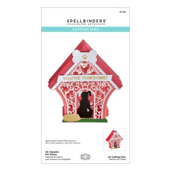 Spellbinders 3D Die "3D Vignette Pet House"