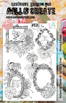 AALL and Create - Stamp -  Mirrors & Frames  - Stempel A5
