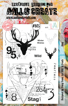 AALL and Create - Stamp - Stag  - Stempel A5