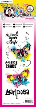 Art By Marlene - Bold & Bright Clear Stamp -  Embrace Change  - Stempel