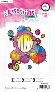 Art By Marlene - Essentials Cling Stamp -  Dramatic Dots  - Stempel