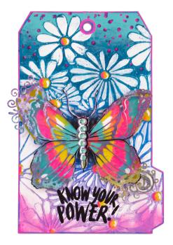 Art By Marlene - Bold & Bright Cut & Emboss Dies - Butterfly Wings  - Stanz- und Prägeschablone