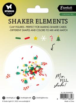 Studio Light - Shaker Elements -  Christmas Tree  - Pailetten - Streuteile