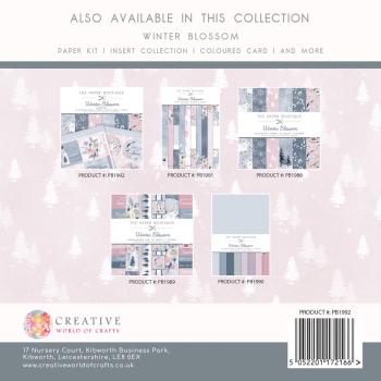 The Paper Boutique - Paper Kit - Winter Blossom  - Die Cut Toppers - Designpapier 