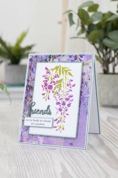 Crafters Companion - Stamp & Dies -Friends Forever  - Stempel & Stanze 