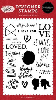 Carta Bella - Clear Stamp - "Will You Be Mine " - Stempelset