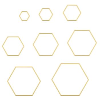 Vaessen Creative - Präge- und Stanzschablonen - Hexagons