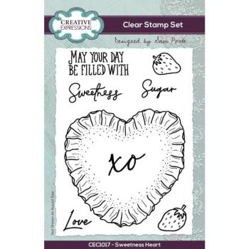 Creative Expressions - Clear Stamp A6 - Sweetness Heart  - Stempel