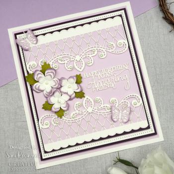 Creative Expressions - Craft Dies - Jewelled Scalloped Border  - Stanze