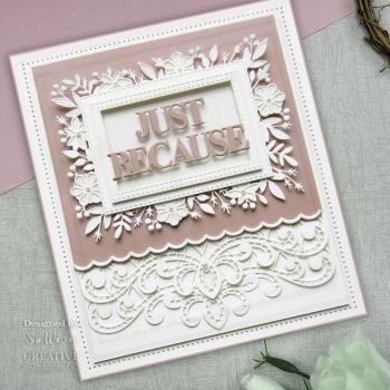 Creative Expressions - Craft Dies - Jewelled Scalloped Border  - Stanze