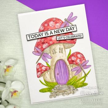 Creative Expressions - Clear Stamp A6 -  Mush-Room With A View  - Stempel