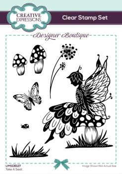 Creative Expressions - Clear Stamp A6 -  Take A Seat  - Stempel
