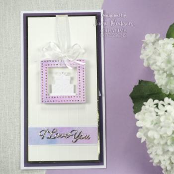 Creative Expressions - Craft Dies - Sentiments Collection Weddings  - Stanze