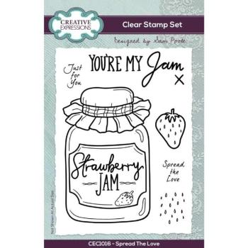 Creative Expressions - Clear Stamp A6 - Spread The Love  - Stempel