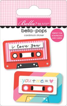 Bella BLVD - Bella Pops - Our Love Song Playlist  -3 D Sticker