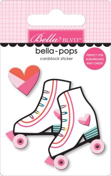 Bella BLVD - Bella Pops - Our Love Song Skate With Me -3 D Sticker