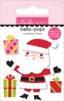 Bella BLVD - Bella Pops - The North Pole Santa Express -3 D Sticker