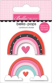 Bella BLVD - Bella Pops - Our Love Song Beautiful -3 D Sticker