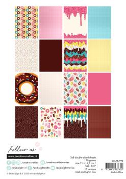 Creative Craft Lab - Studio Light - Paper Pad -  Donuts About You  - Papier Pack 