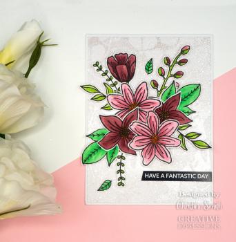 Creative Expressions - Clear Stamp A6 -  Blooming Marvelous  - Stempel