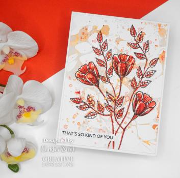 Creative Expressions - Stencil - Tulip Triumph  - Schablone