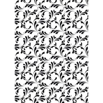 Nellie's Choice - Lasercut Stencil  - " Swirls-2 " - Schablone