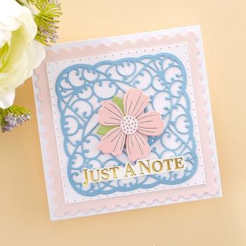 Spellbinders Dies "Postage Edge Squares" Stanzschablonen