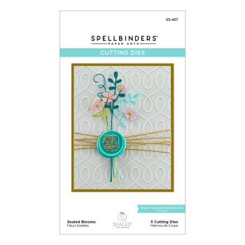 Spellbinders Dies "Sealed Blooms" Stanzschablonen