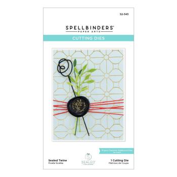 Spellbinders Dies "Sealed Twine Etched" Stanzschablonen