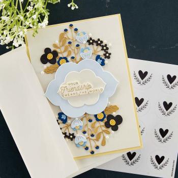 Spellbinders Dies "Floral Reflection Etched " Stanzschablonen