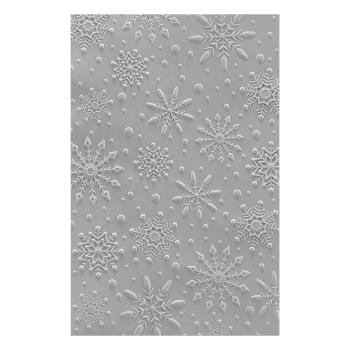 Spellbinders - Embossingfolder - "Flurry of Snowflakes 3D " - Prägefolder