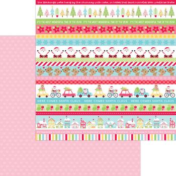 Doodlebug Design "Candy Cane Lane " 12" Paper Pack  - Designpapier 