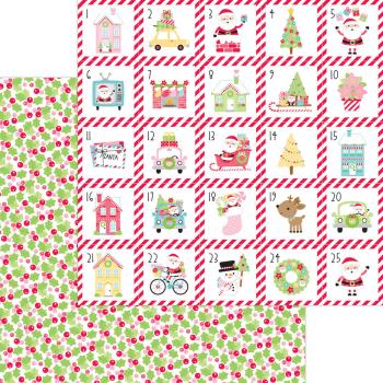 Doodlebug Design "Candy Cane Lane " 12" Paper Pack  - Designpapier 