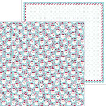 Doodlebug Design "Candy Cane Lane " 12" Paper Pack  - Designpapier 