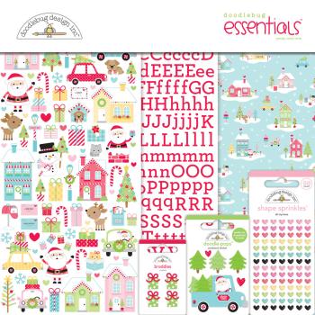 Doodlebug Design Candy Cane Lane  Essential Kit 