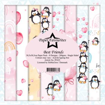 Paper Favourites - "  Best Friends  " - Paper Pack - 12x12 Inch