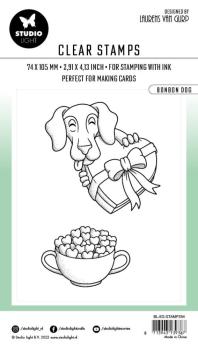 Studio Light - Clear Stamps - "Bonbon Dog " - Stempel 