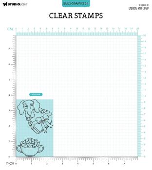 Studio Light - Clear Stamps - "Bonbon Dog " - Stempel 