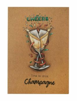 Studio Light - Clear Stamps - "Cheers " - Stempel 