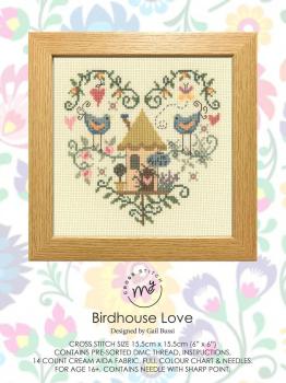 Creative Expressions - My Cross Stitch Kit - Birdhouse Love - Kreuzstich Kit
