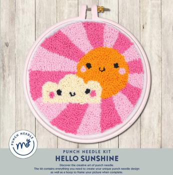 Creative Expressions - My Punch Needle - Hello Sunshine  - Stanznadelstickerei Kit