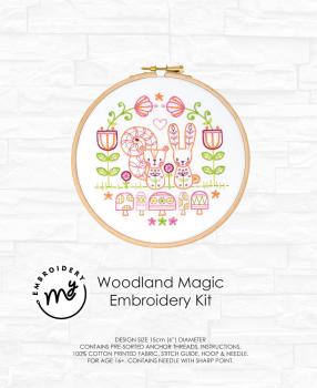 Creative Expressions - My Embroidery Kit - Woodland Magic - Stickerei Kit