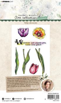 Studio Light - Clear Stamps - "Tulip Elements " - Stempel 