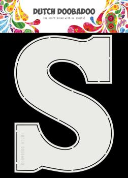 Dutch Doobadoo - Stencil - Dutch Card Art - " Chocolade Letter " - Stencil A5 - Schablone